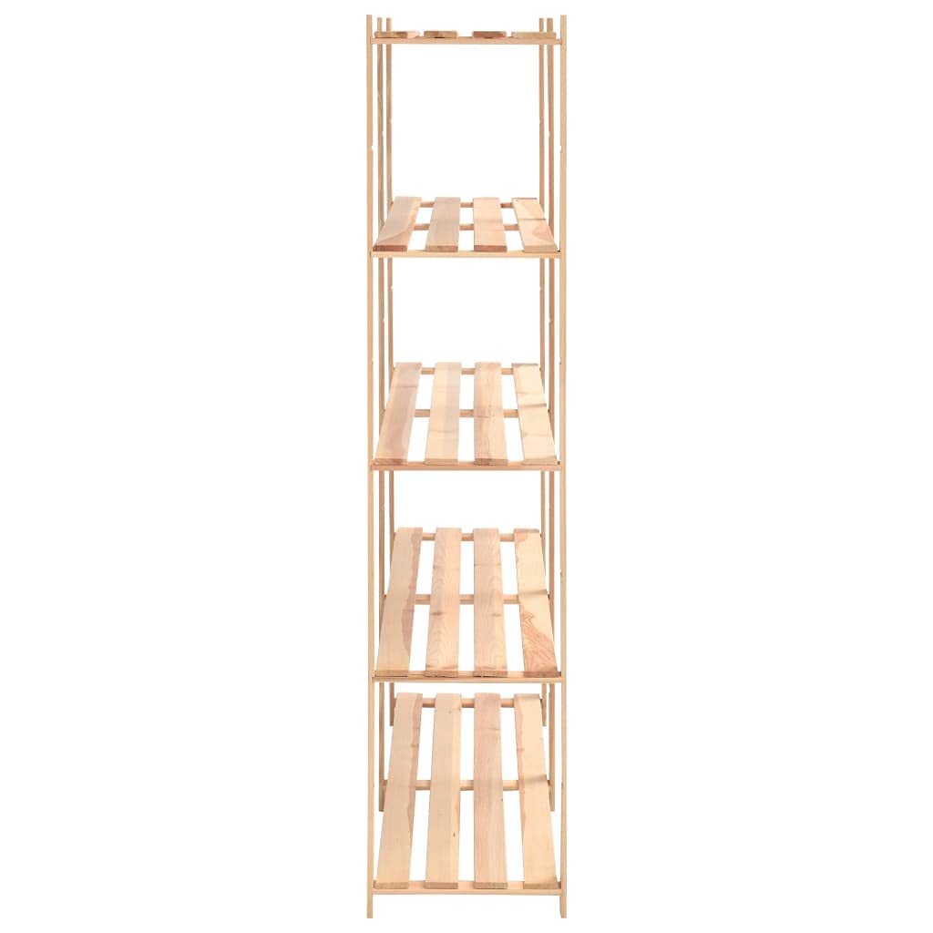vidaXL Lagerregal Kiefer Massiv 5 Böden 170x38x170cm 500kg