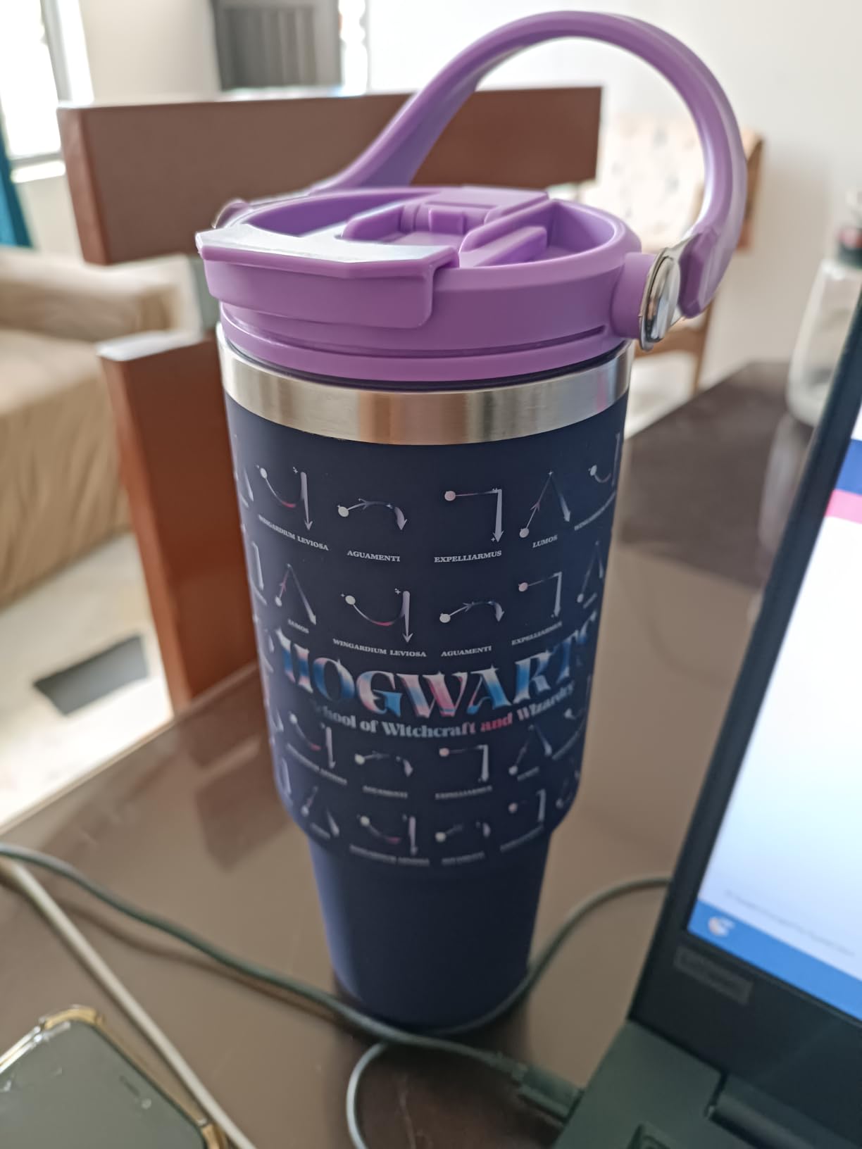 Paladone Harry Potter Tumbler 900 ml Thermobecher dunkelblau