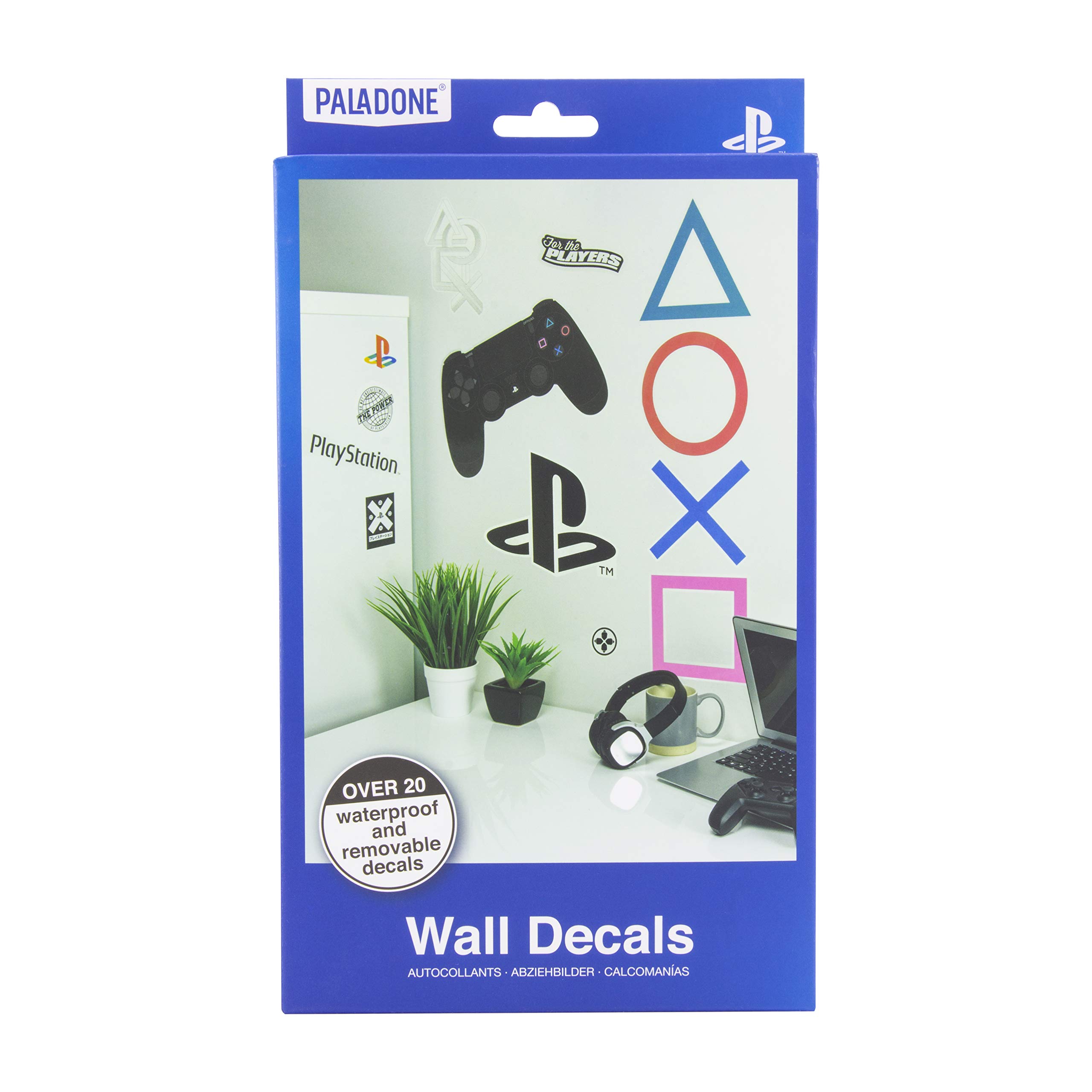Paladone PlayStation Vinyl Wandaufkleber 22 Stück Set