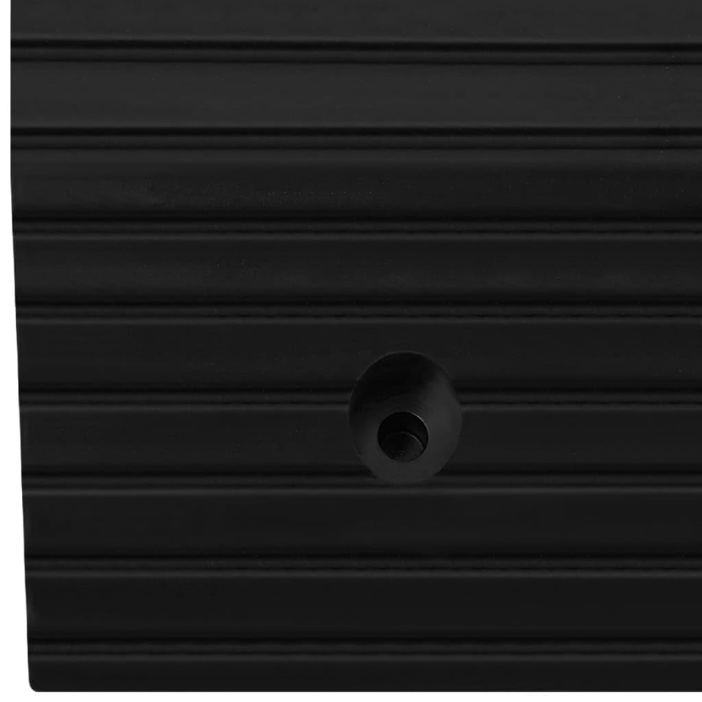 vidaXL Möbel Schwellenrampe 3er-Set Gummi schwarz 49x40x8 cm