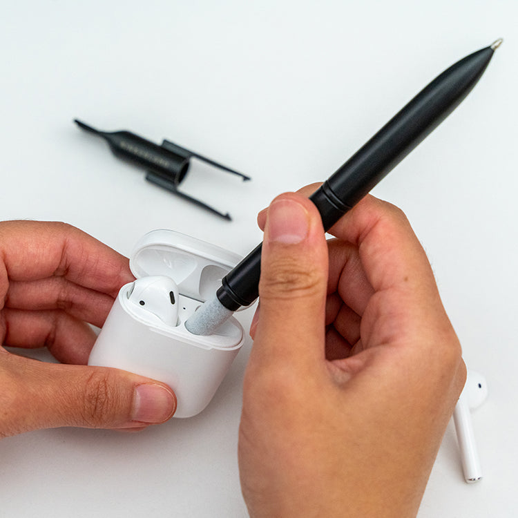 Kikkerland Tidy Tech Pen Reinigungsstift mit Bürste