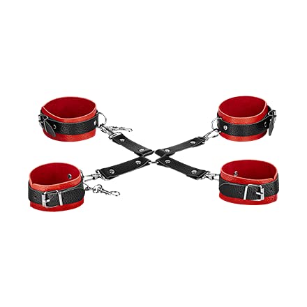 EIS BDSM Vielseitiges Bondage Set 11 Teile Leder-Optik