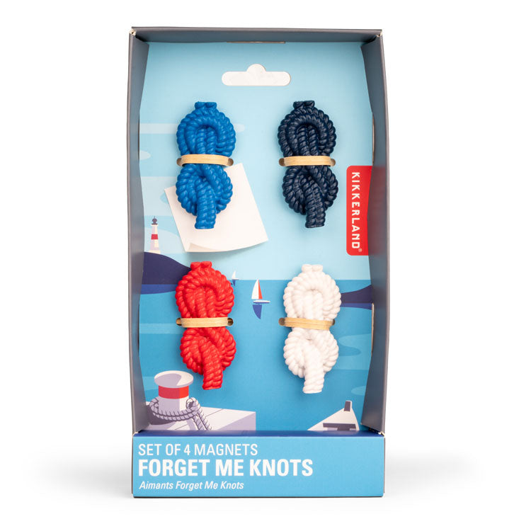 Kikkerland Home Forget Me Knot Magnete Seeknoten Set