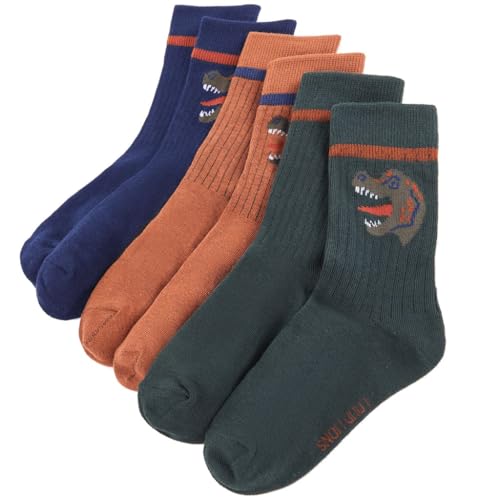 vidaXL Baby & Kleinkind Kindersocken Hund 23-26 5 Paar Baumwolle