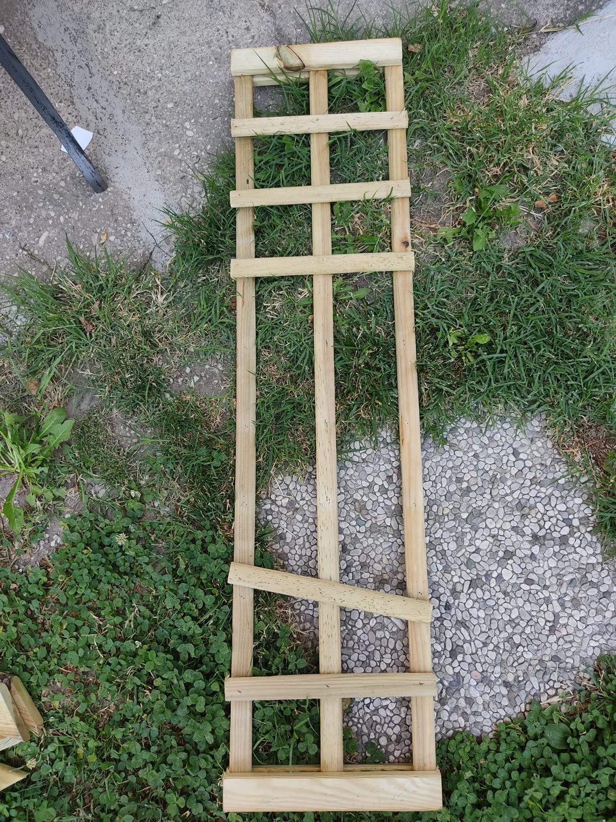 vidaXL Rosenbogen Holz 150x60x204 cm imprägniert