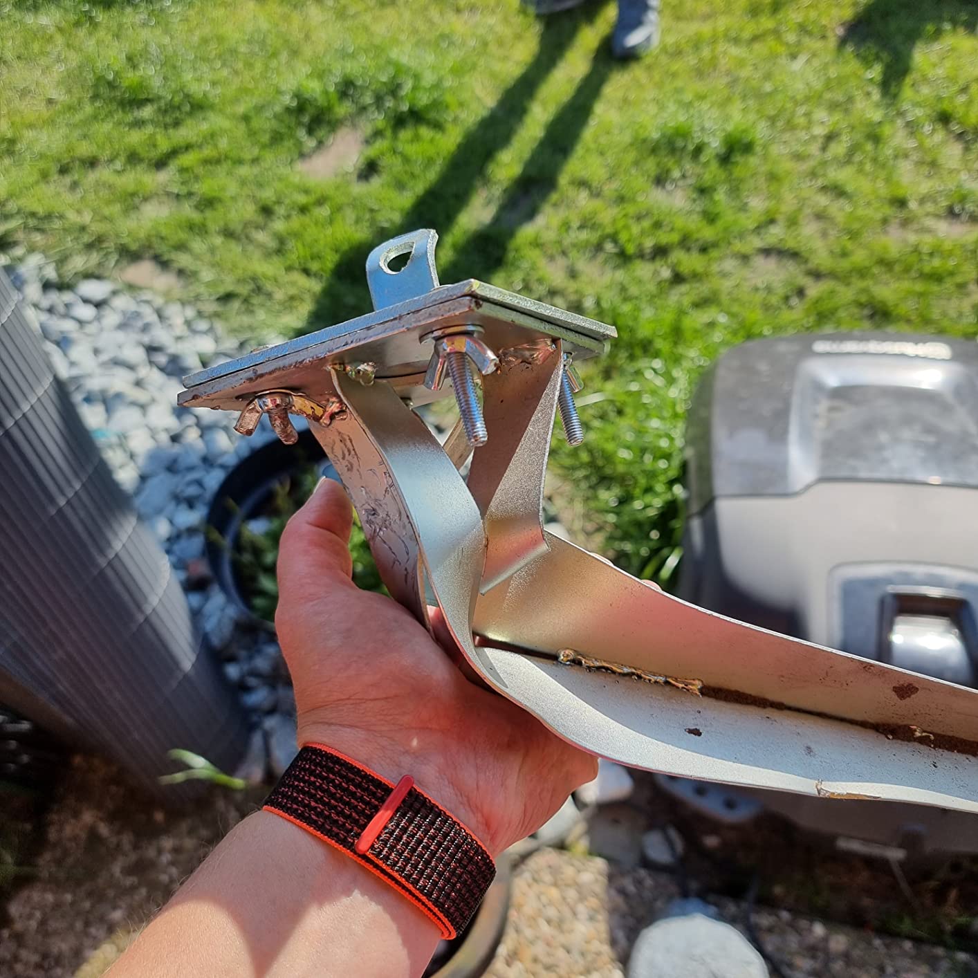 vidaXL Heim & Garten Zaun-Set Grün 10x0,8 m Stahl