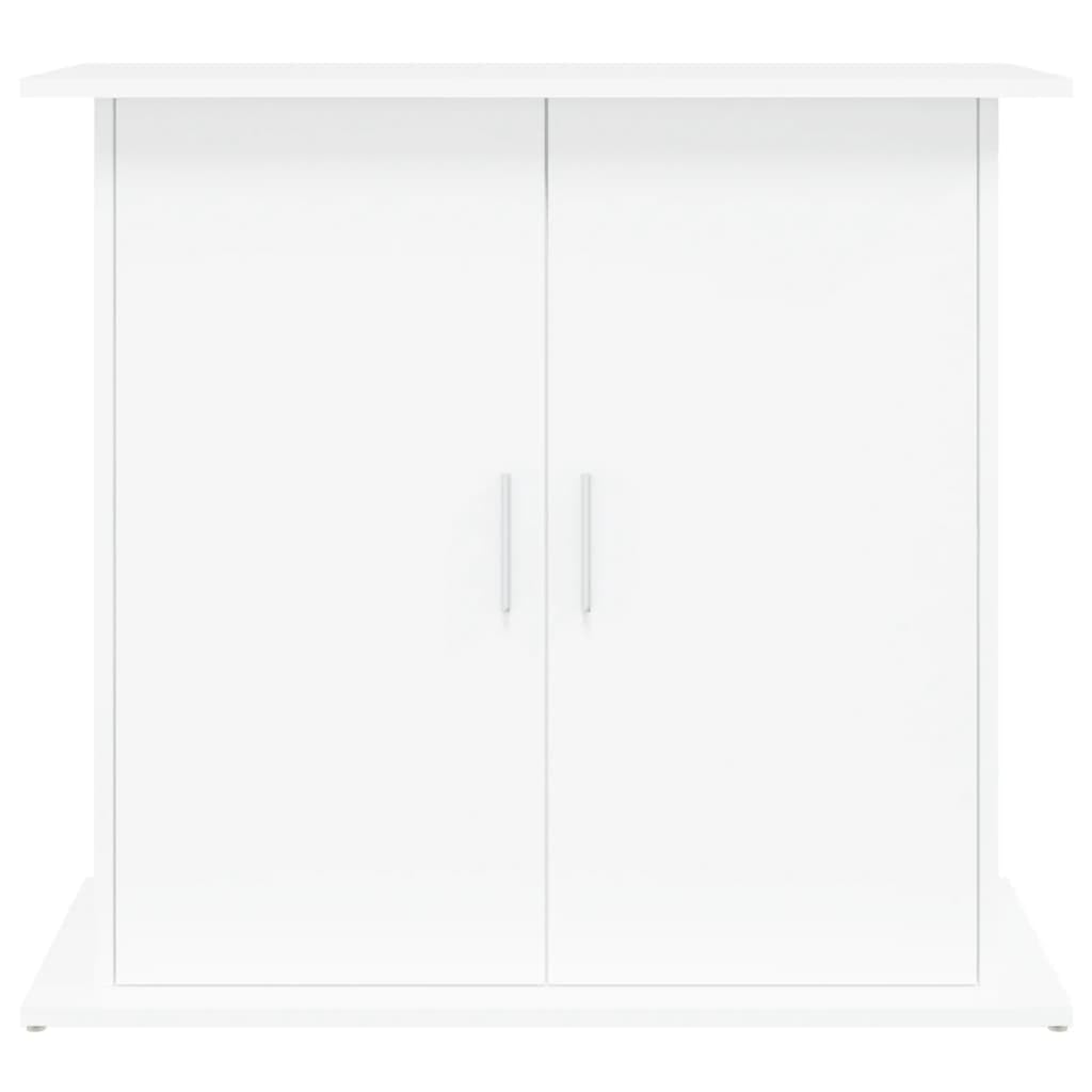 vidaXL Aquariumständer Weiß 81x36x73 cm Holzwerkstoff