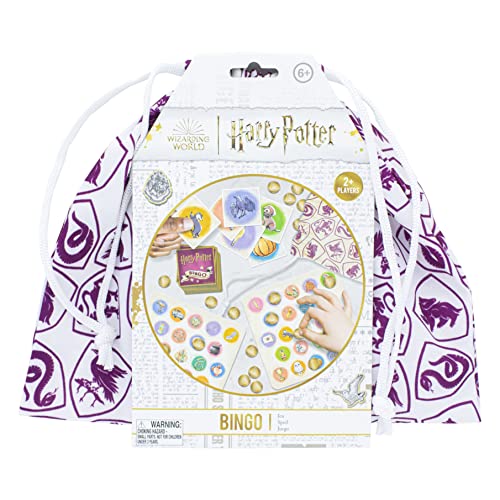 Paladone Harry Potter Bingo Gesellschaftsspiel 6 Spieler