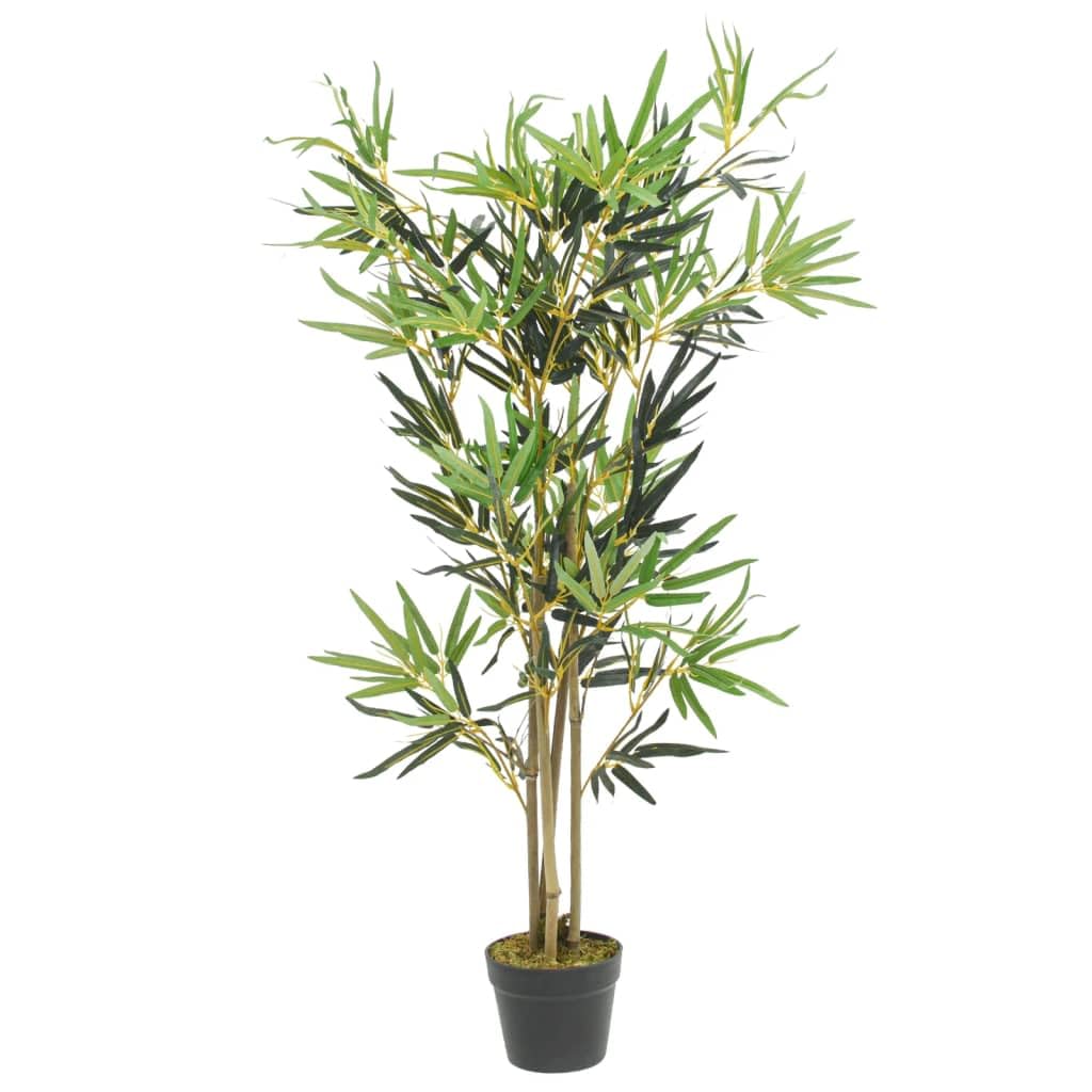 vidaXL Bambusbaum künstlich 80 cm 368 Blätter Topf