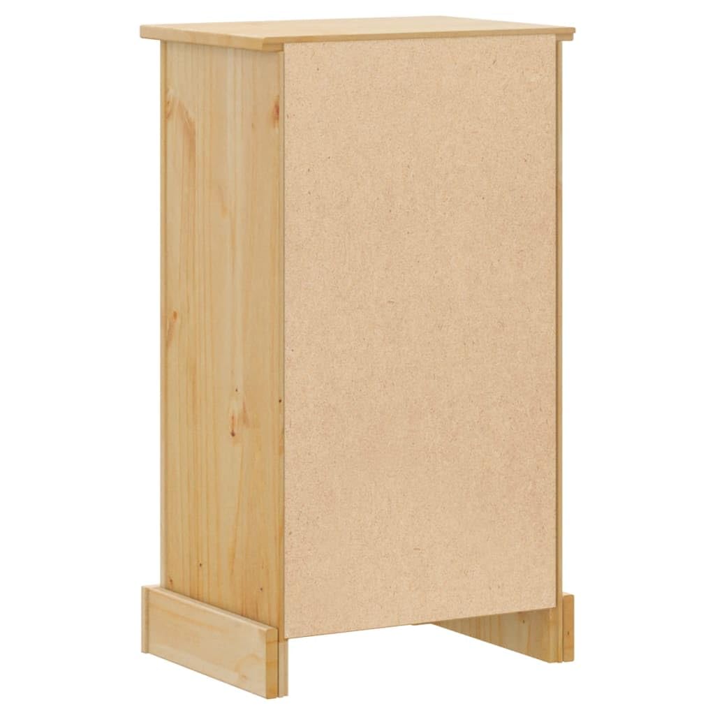 vidaXL Corona Badschrank Kiefer 45x33x80 cm Massivholz
