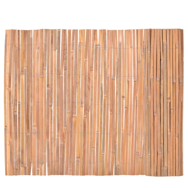 vidaXL Heim & Garten Bambuszaun 100x400 cm Sichtschutz