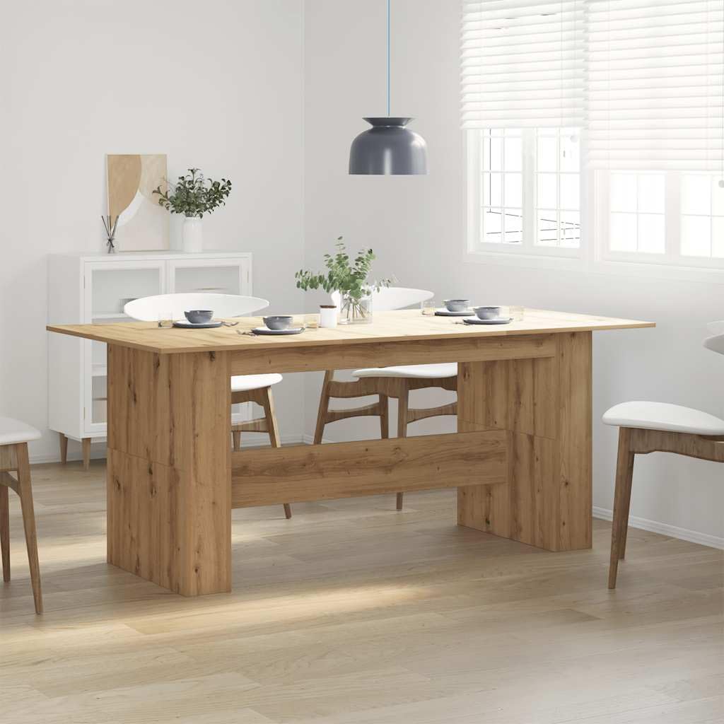 vidaXL Esstisch Braun 180x90x76 cm Holzwerkstoff Küchentisch 6 Personen