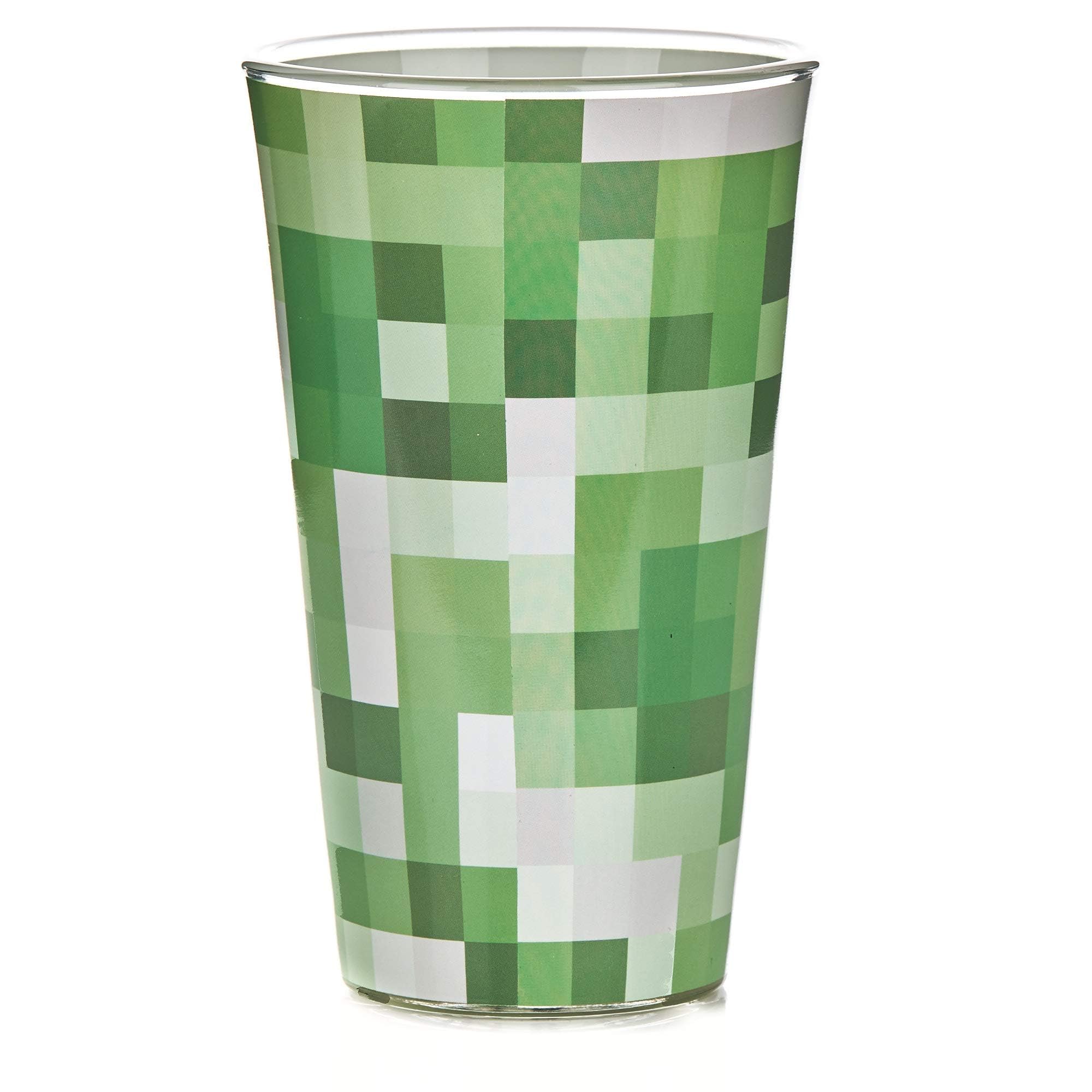 Paladone Minecraft Creeper Glasbecher 400 ml grün