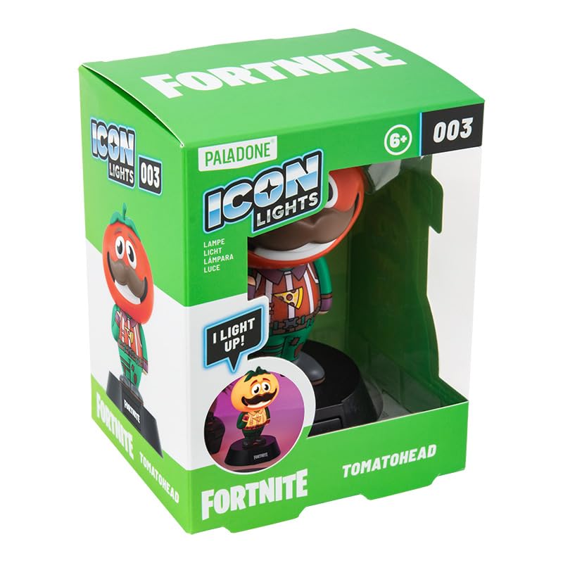 Paladone Fortnite Tomatohead Icon Light Mini-Lampe 12 cm
