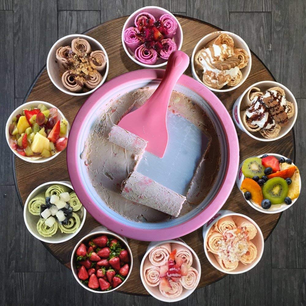 MikaMax Bar & Kitchen Eisplatte Ø30 cm Eismaschine mit Rezepten