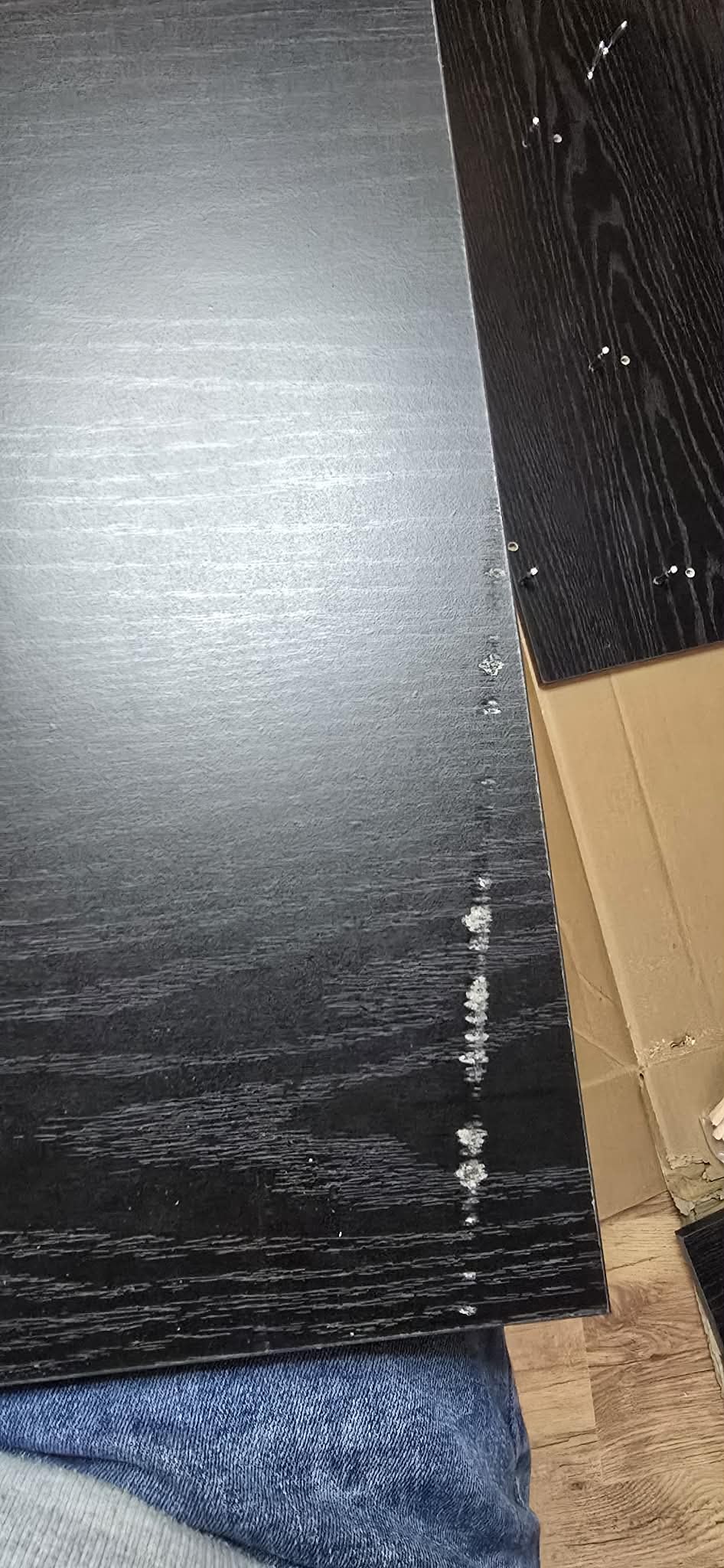 vidaXL Empfangstresen Weiß 100x50x103,5 cm Holzwerkstoff