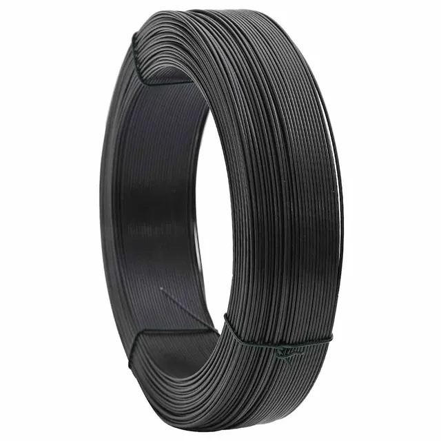 vidaXL Stahldraht 250 m Anthrazit Bindedraht Zaun PVC