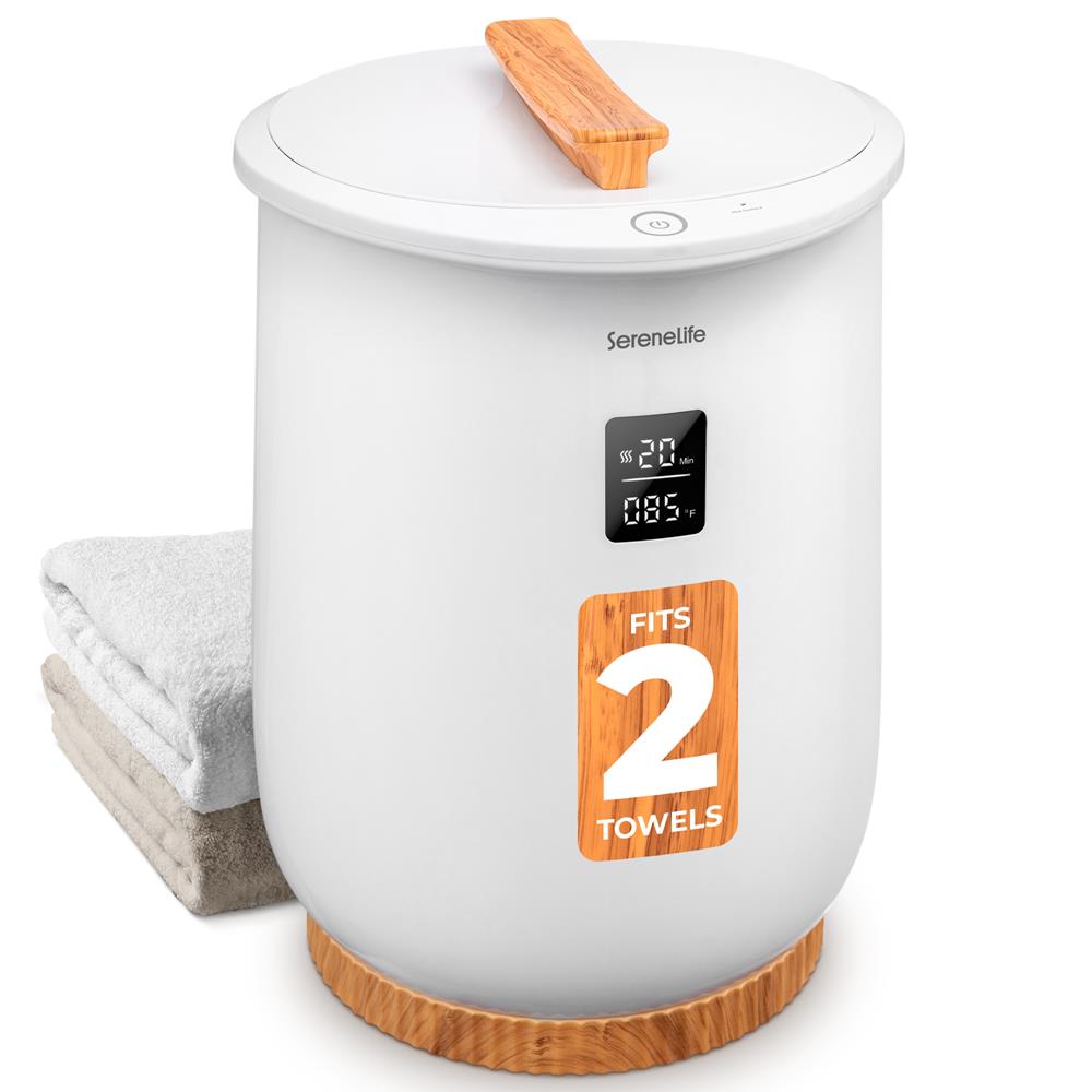 Serenelife Towel Warmers Handtuchwärmer Weiß 20L