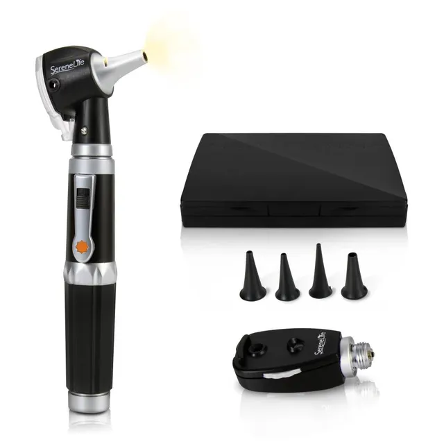 Serenelife Health Otoskop Ophthalmoskop Set LED 2in1