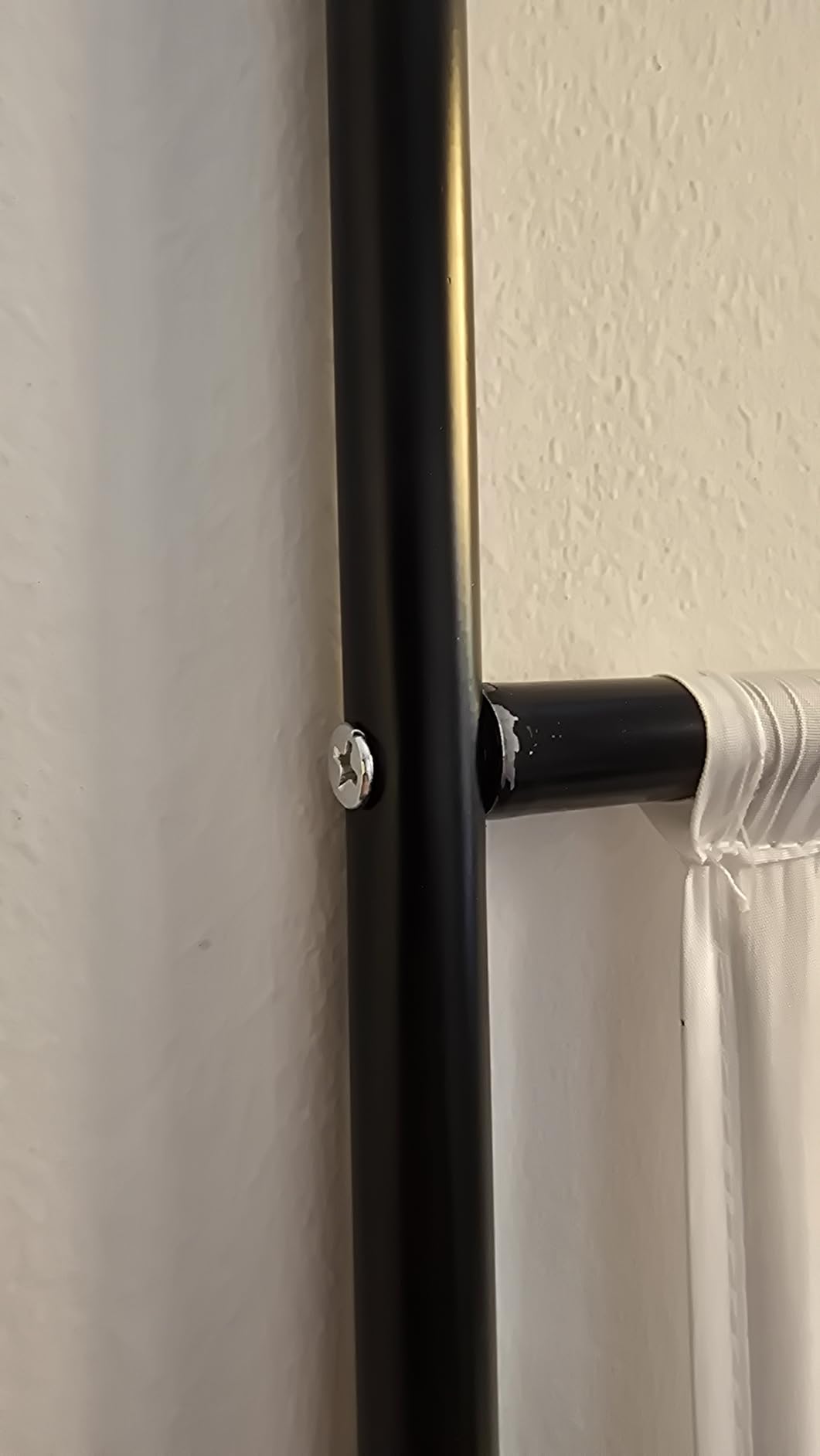 vidaXL Raumteiler 3-TLG. Weiß 150x180 cm Stoff