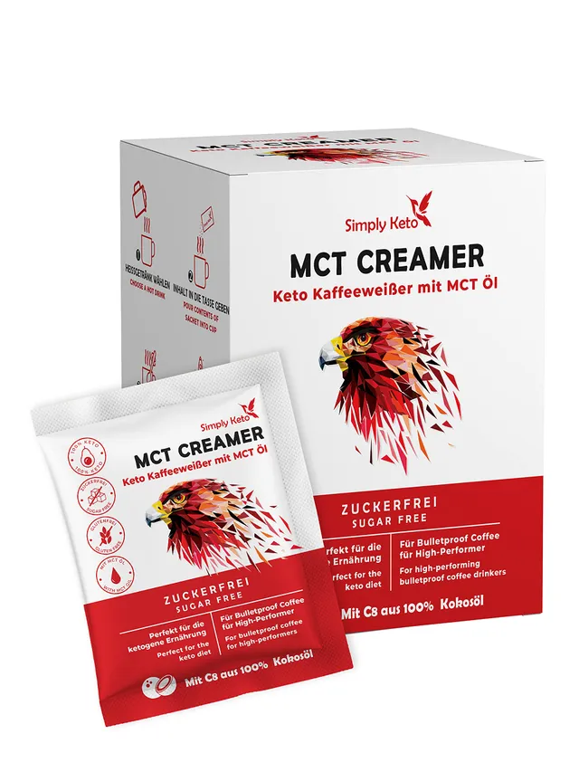 Simply Keto MCT Creamer 10x20g zuckerfrei Kaffeeweißer