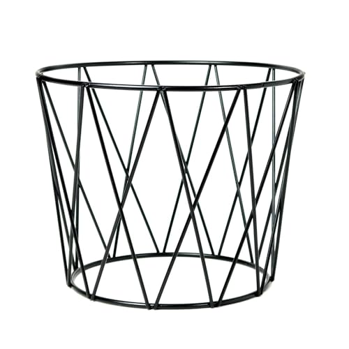 Intirilife Pizza Servierständer Eisen Schwarz 24,7 cm