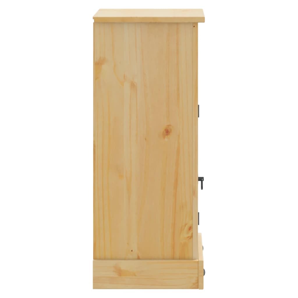 vidaXL Corona Badschrank Kiefer 45x33x80 cm Massivholz