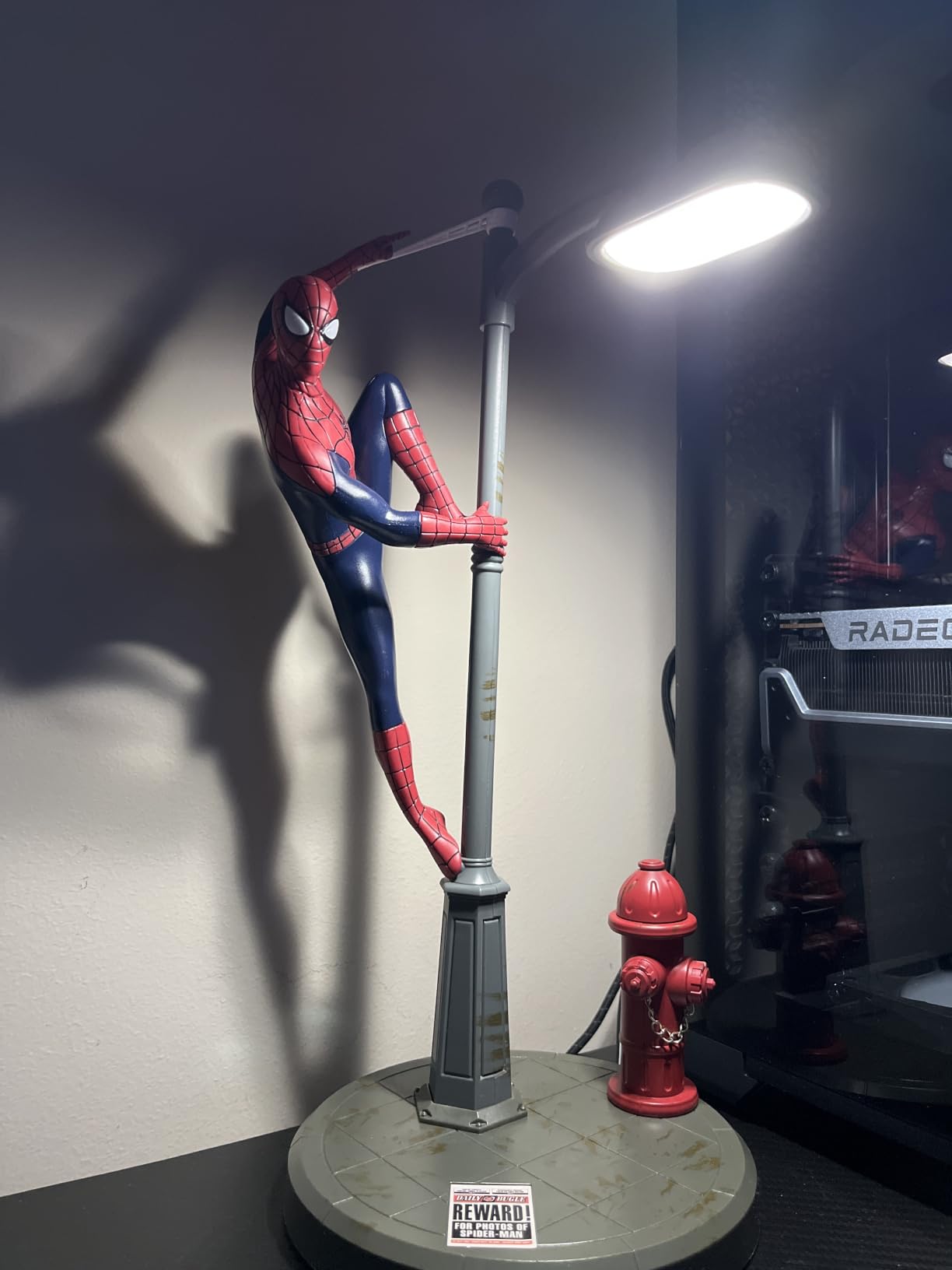 Paladone Spider-Man Tischlampe Strassenlaterne Marvel USB