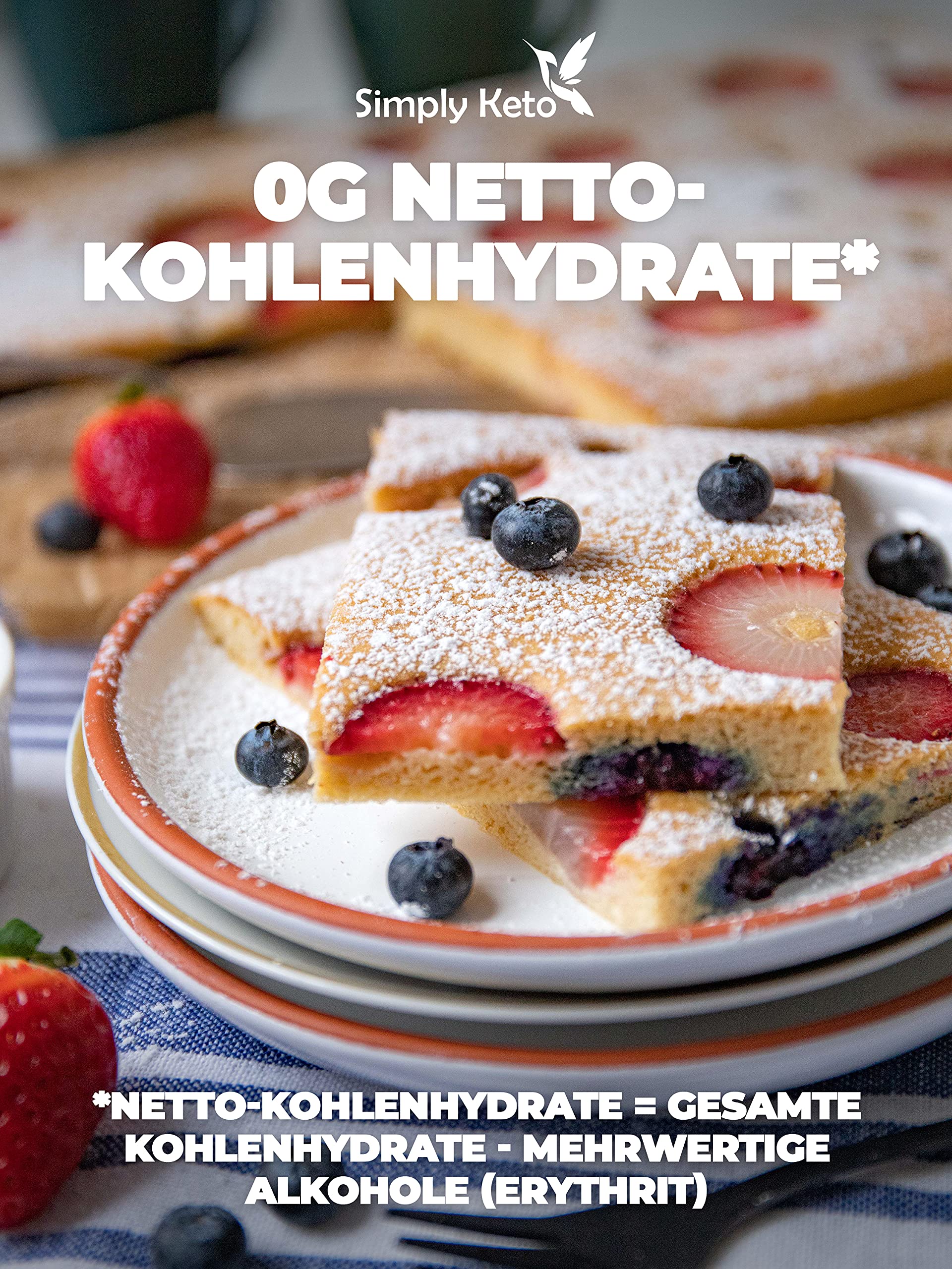 Keto Erythrit Zuckerersatz 1kg kalorienfrei vegan