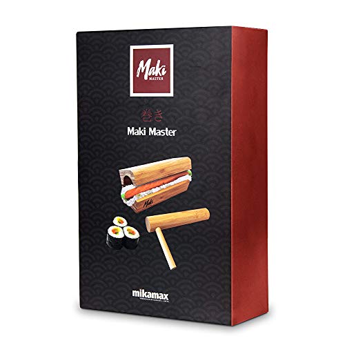 Mikamax Maki Master Sushi Maker Bambus DIY Sushi Set