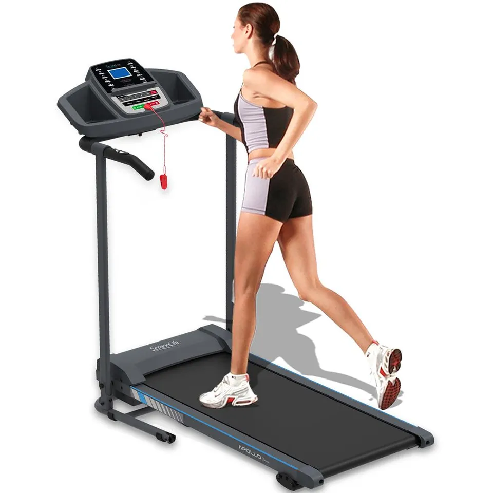 Serenelife Fitness Laufband klappbar Bluetooth kompakt 9,6 km/h