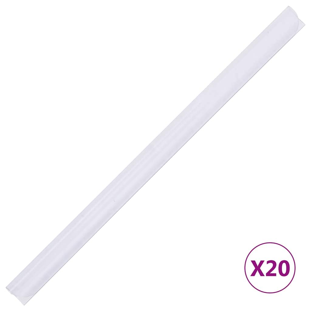 vidaXL Heim & Garten Sichtschutzstreifen 35x0,19m Creme PVC