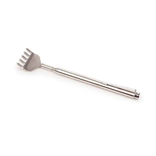 Kikkerland Home Rückenkratzer Teleskop silber 50 cm