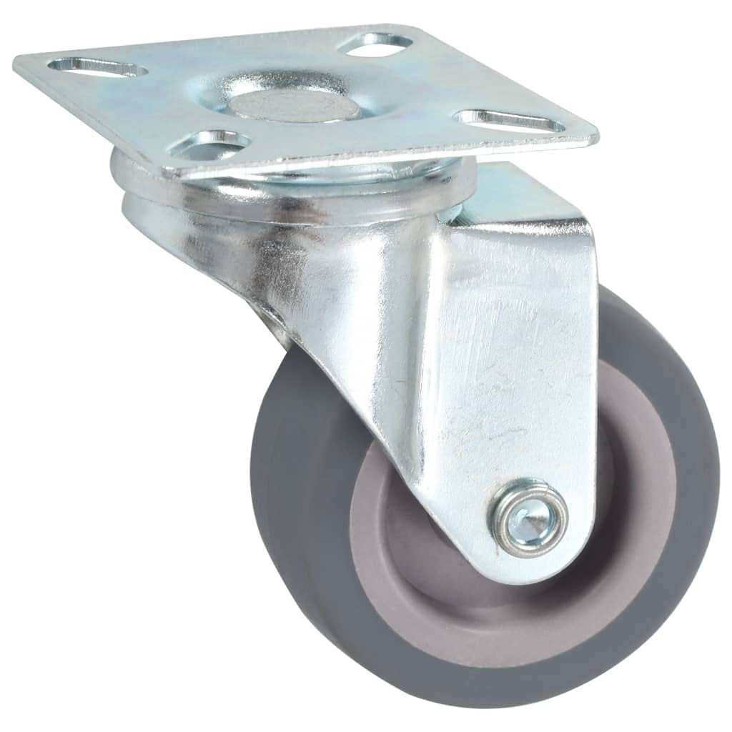 vidaXL Lenkrollen 12 Stk 50 mm TPR Möbelrollen Transportrollen