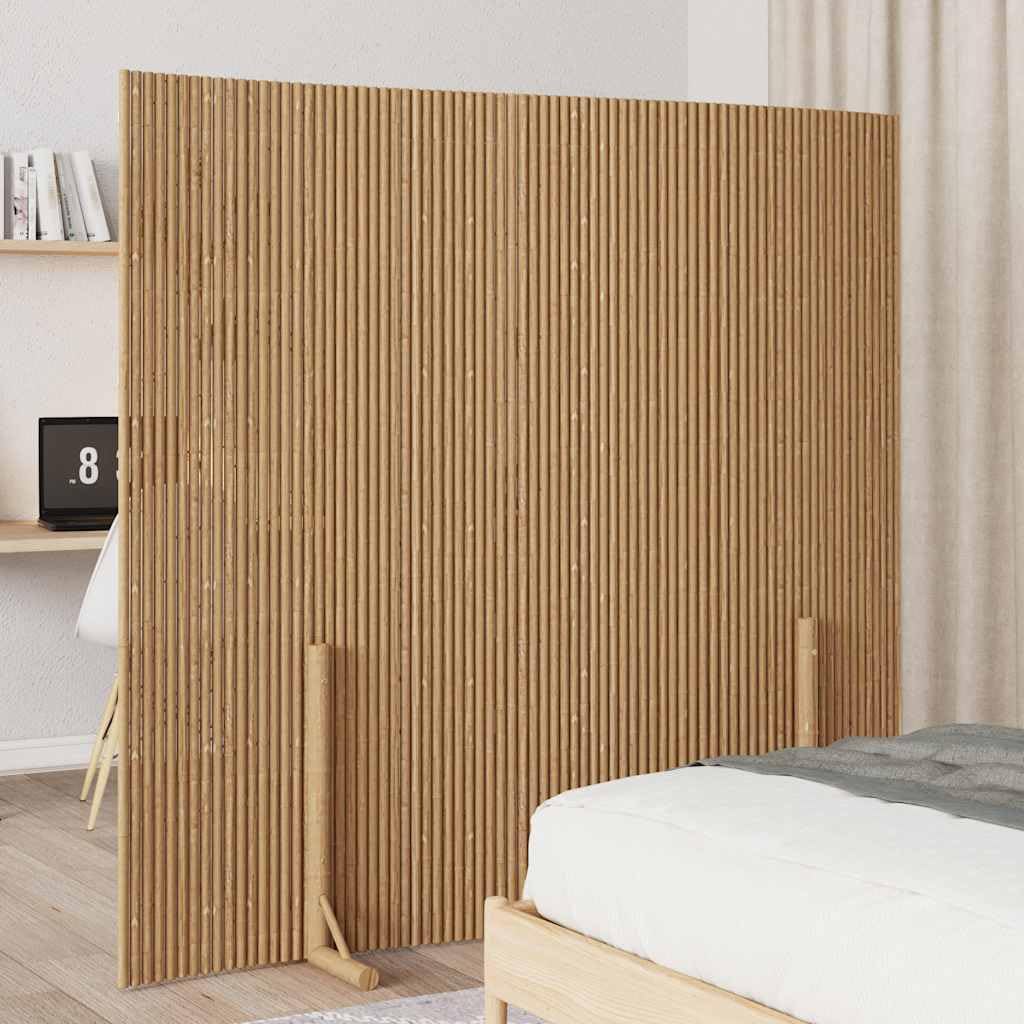 vidaXL Bambus Raumteiler Sichtschutz 180x170 cm Braun