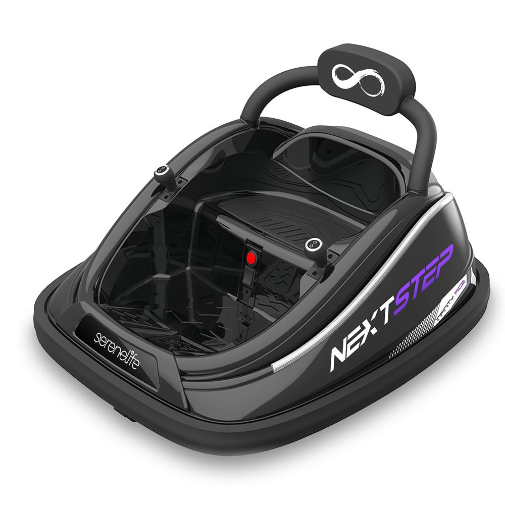 Serenelife Bumper Car Elektroauto Kinder Schwarz 12V