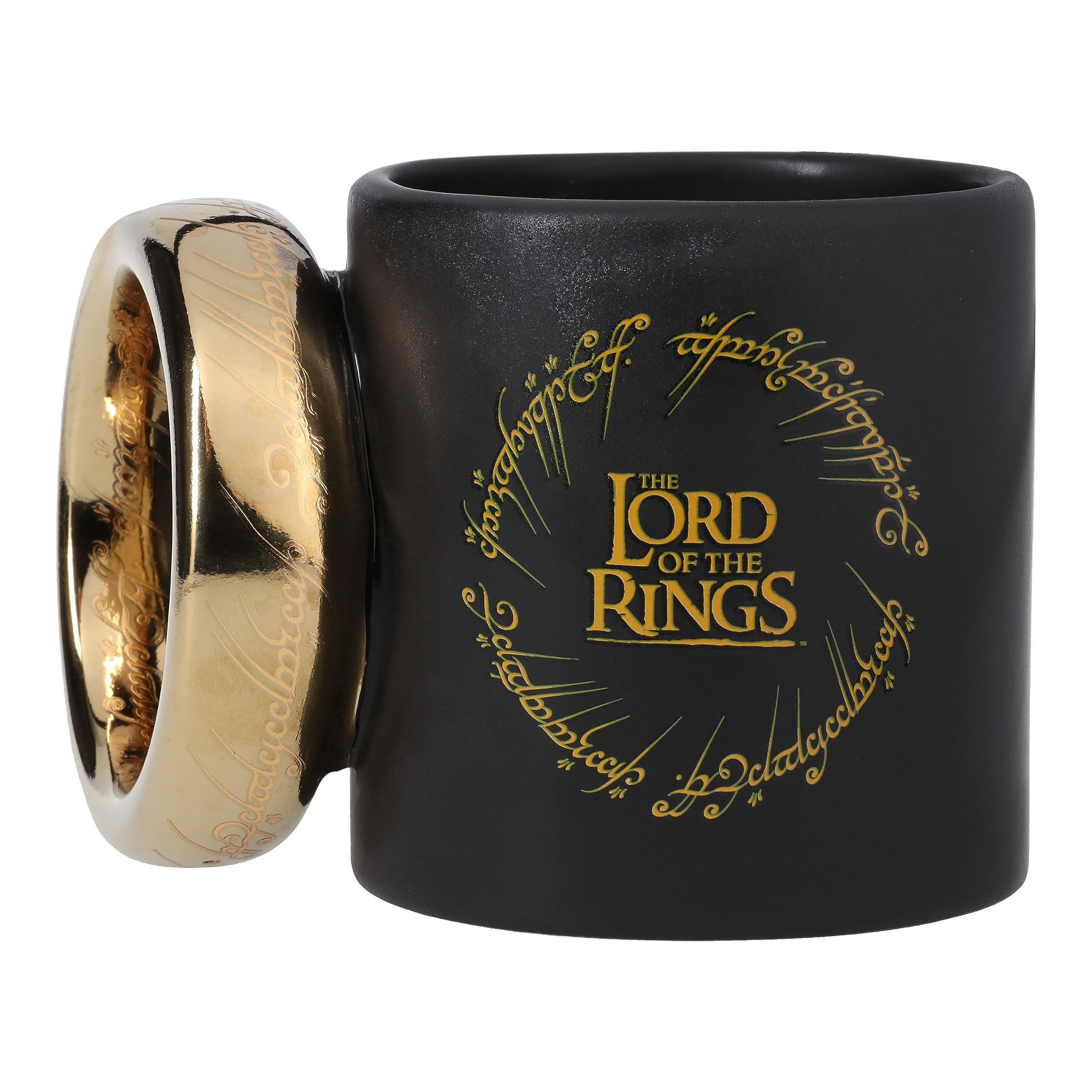 Paladone Herr der Ringe Eine Ring Becher 500 ml Keramik gold