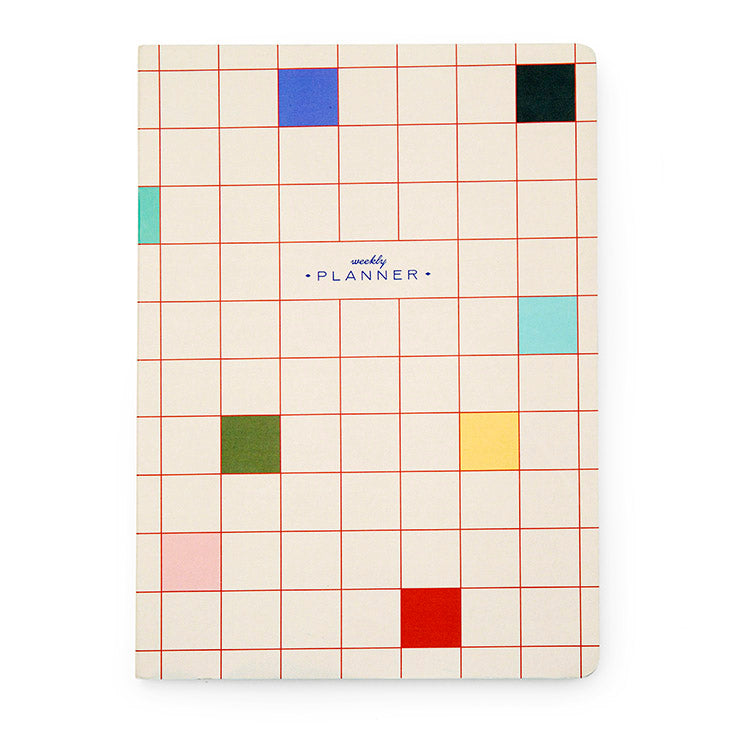 Kikkerland Inkerie Undated Weekly Planner Wochenplaner