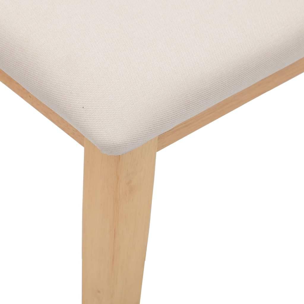 vidaXL Heim & Garten Bank 110 cm Sitzbank Natur/Hell Holz