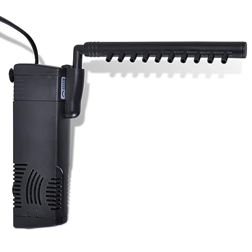 vidaXL Tierbedarf Aquarium Filterpumpe 300L/h Innenfilter