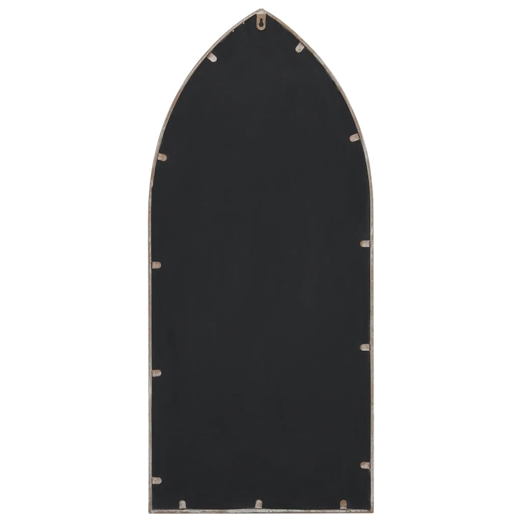 vidaXL Spiegel Sandfarben 70x30 cm Eisen Wandspiegel