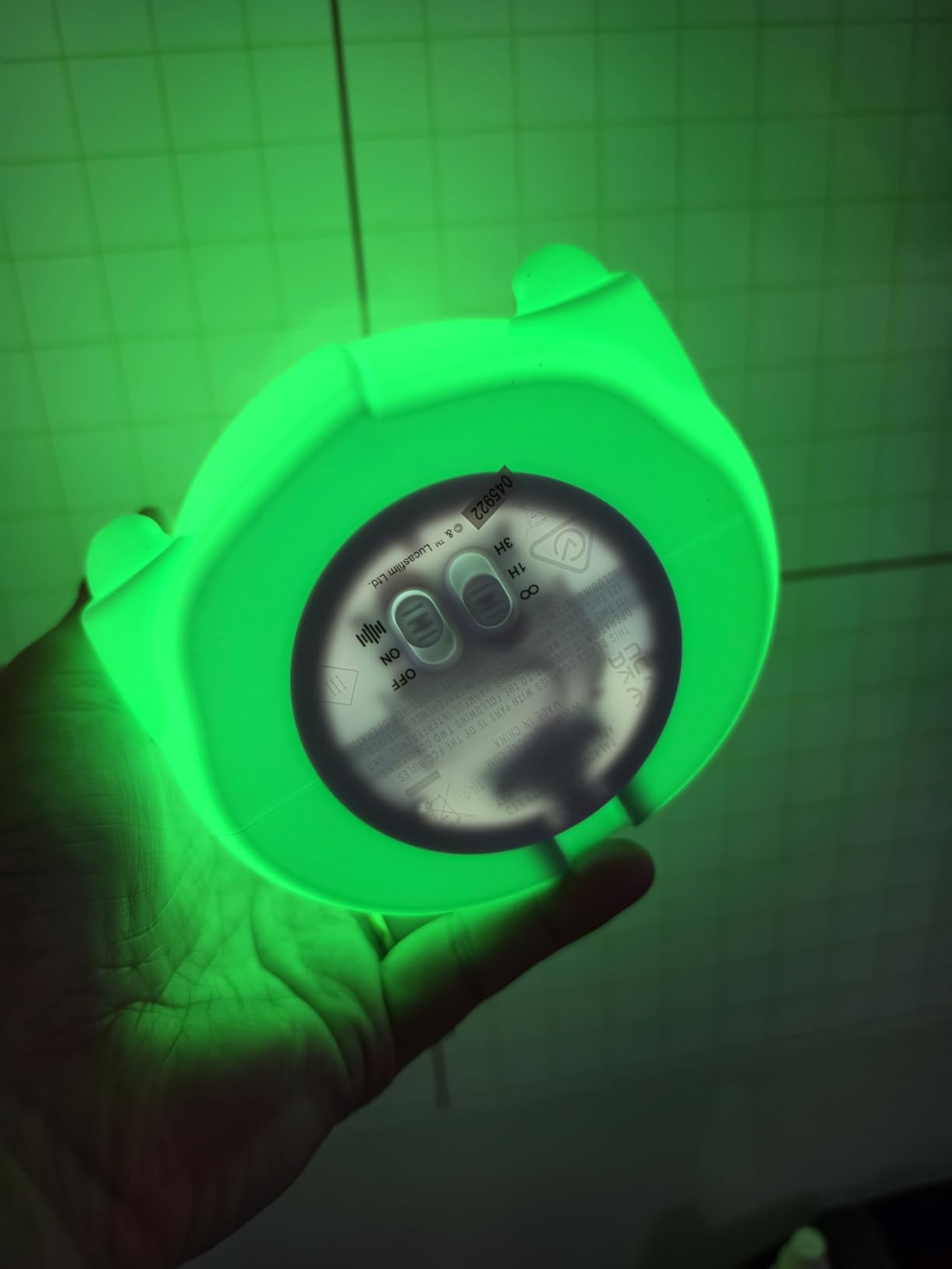 Paladone Grogu SquishyGlo Nachtlicht 12,5 cm Akku