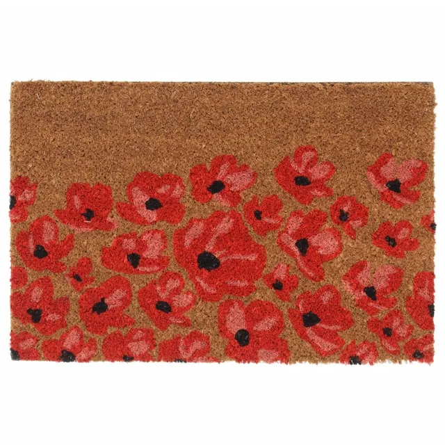 vidaXL Heim & Garten Fußmatte Natur Kokos 40x60 cm rutschfest
