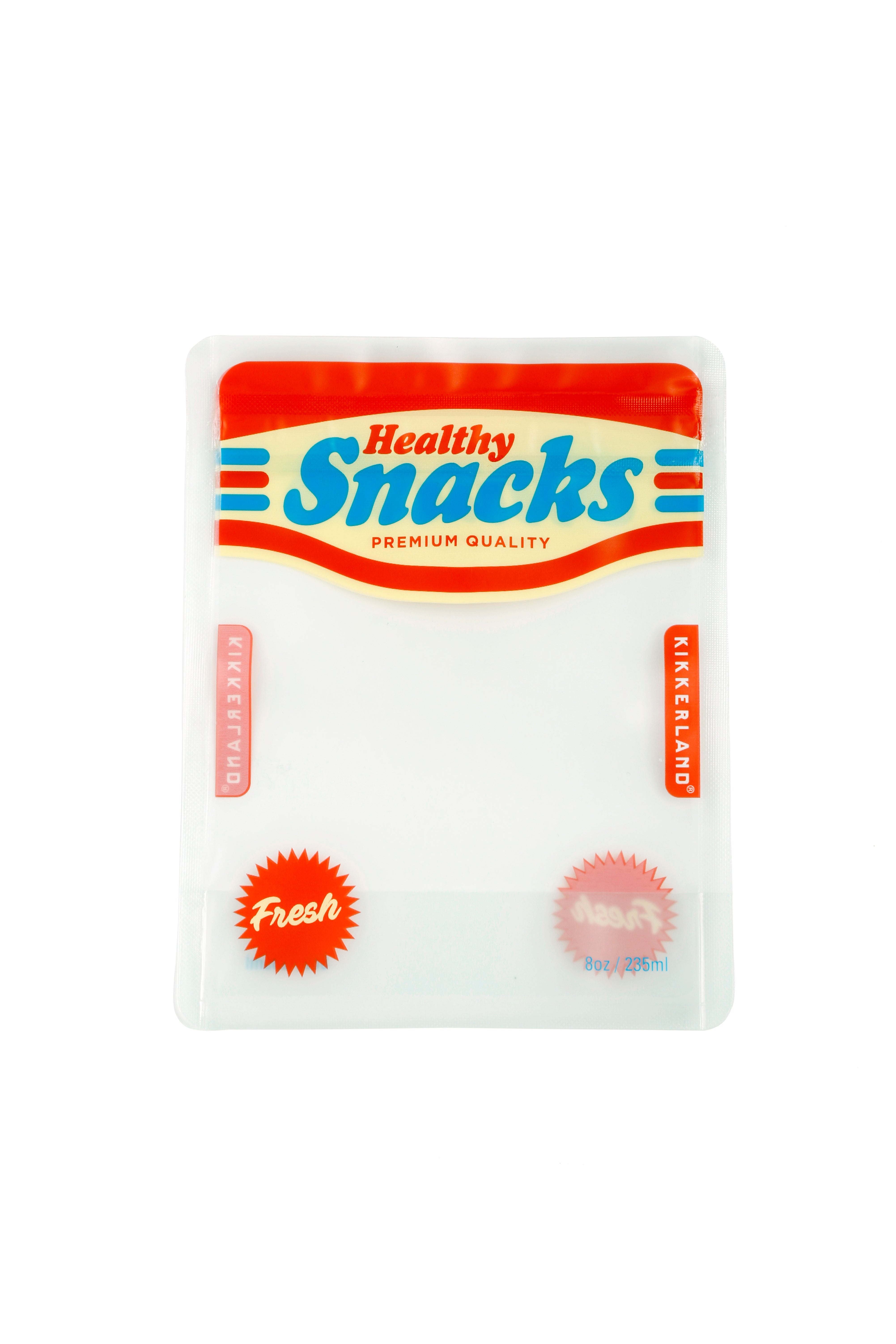 Kikkerland Home Snack Zipper Bags 4er wiederverwendbar