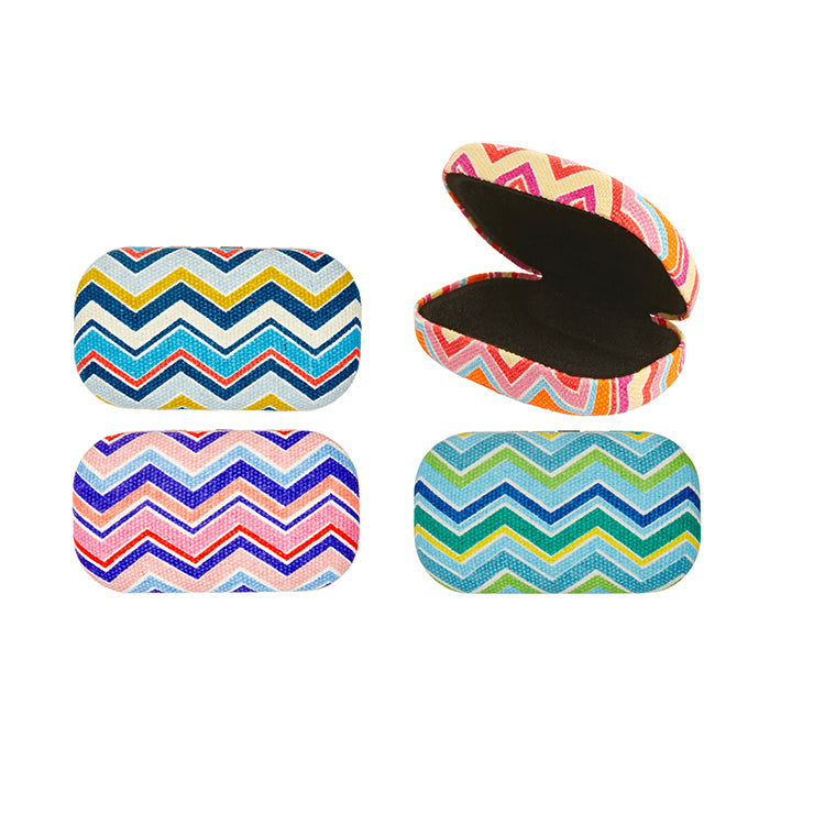Kikkerland On-The-Go Striped Reiseetui mit Samt