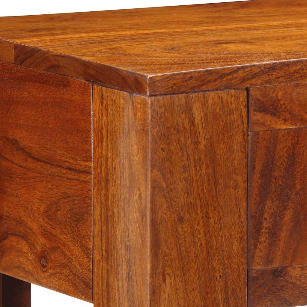 vidaXL Konsolentisch 80x35x75 cm Akazie Flurtisch 80 cm Holz