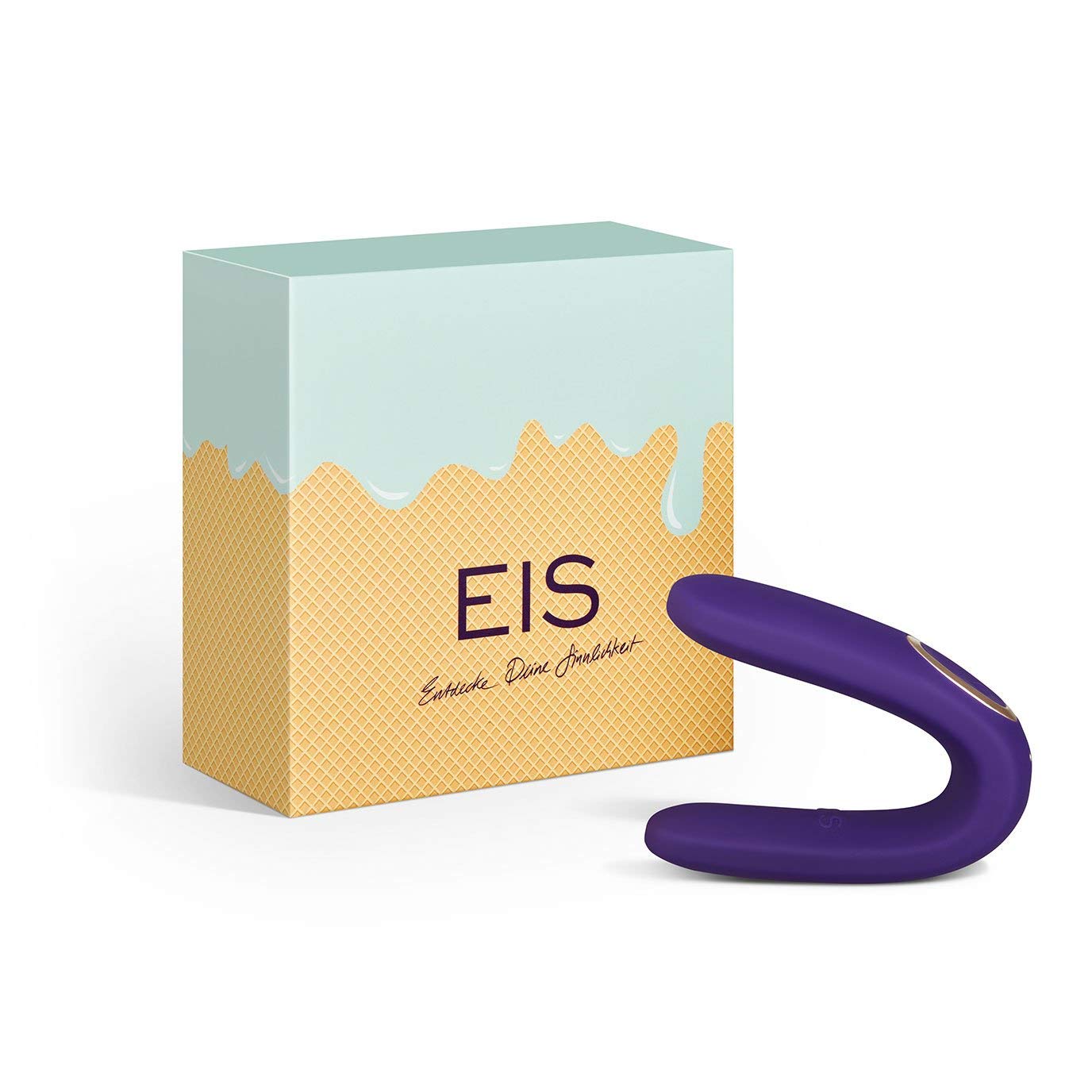 EIS Classic 2 Paarvibrator Lila 10 Programme Wasserdicht