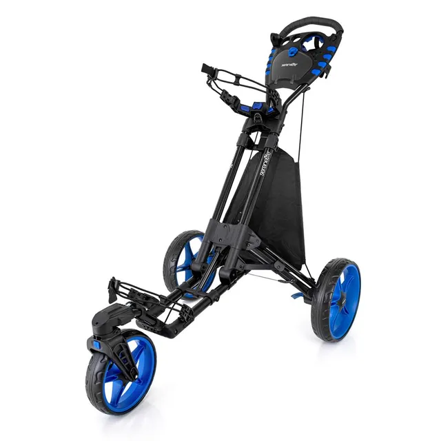 Serenelife Camping SLGZ48 Golf Trolley 3-Rad Alu faltbar