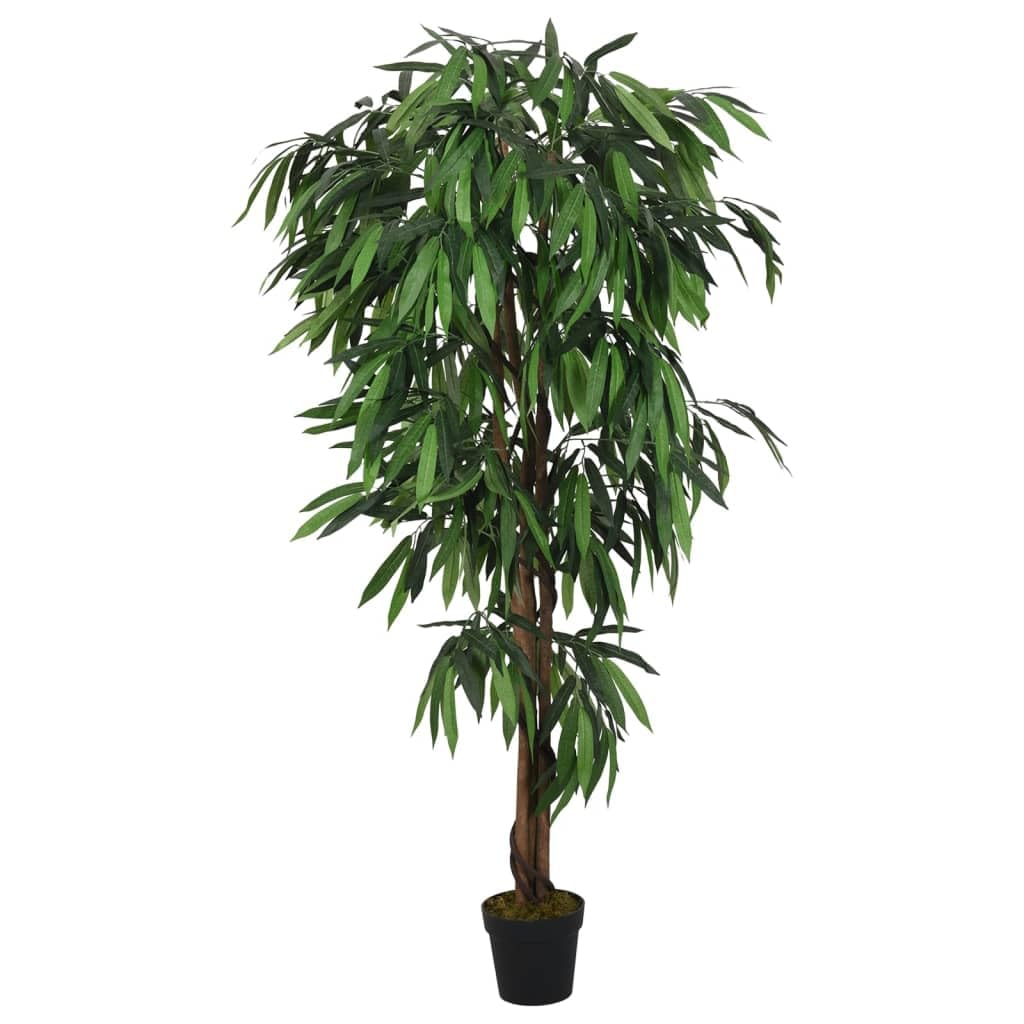 vidaXL Heim & Garten Mangobaum Künstlich 80 cm 300 Blätter