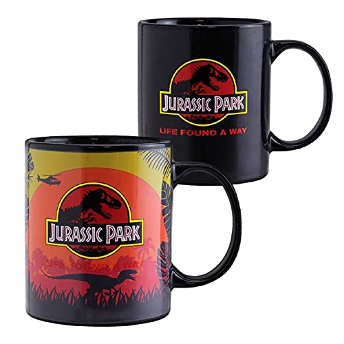 Paladone Jurassic Park PP8188JP Thermobecher mehrfarbig